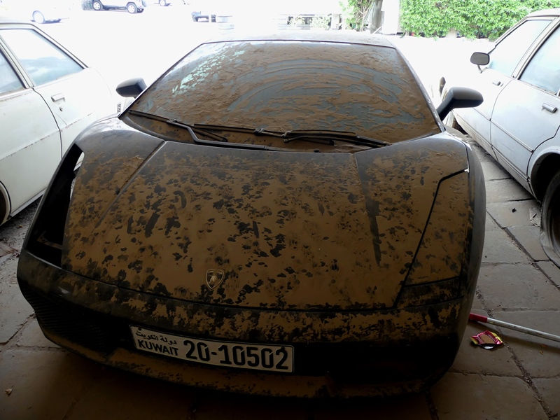 Lamborgini jako vrak,  :-)