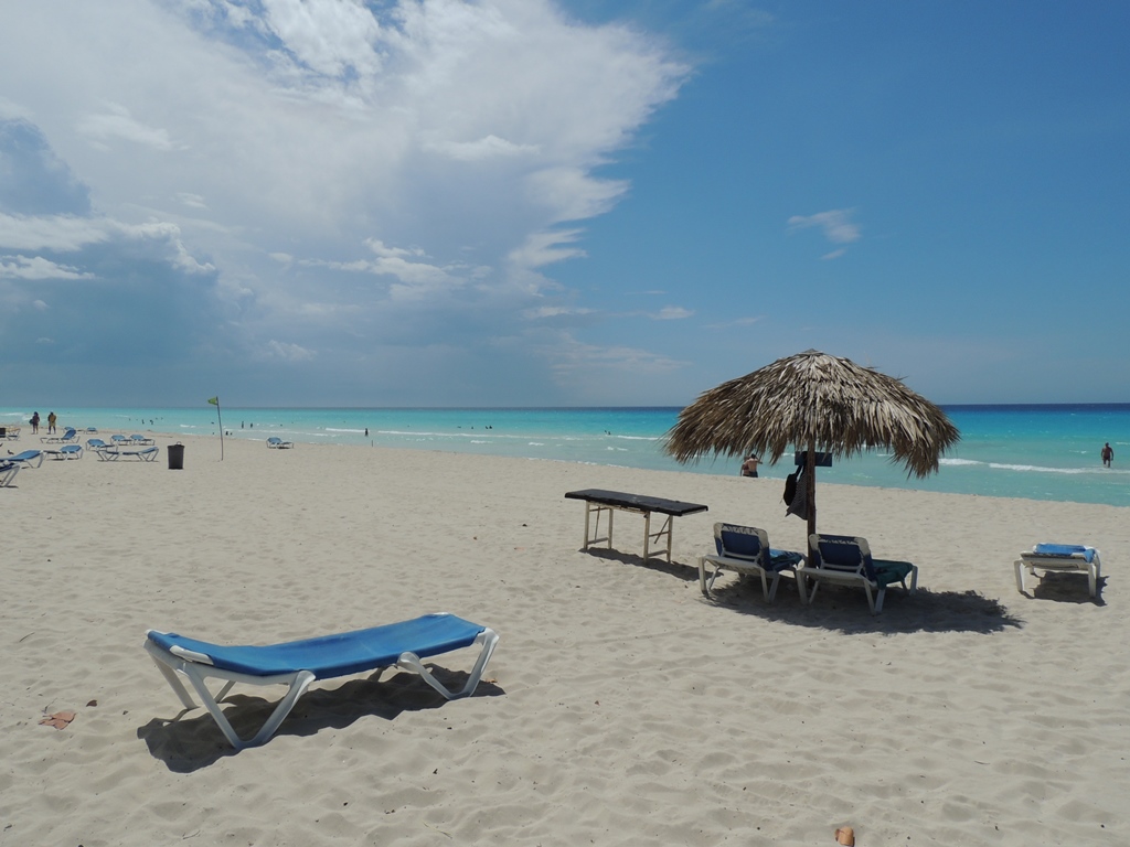 Pálž před hotelem -Varadero