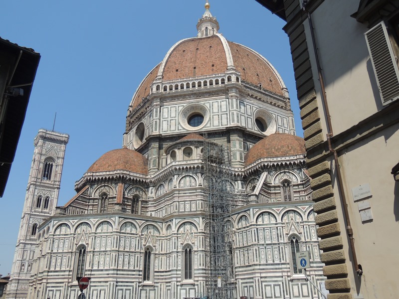 Dóm Santa Maria del Fiore se známou kopulí